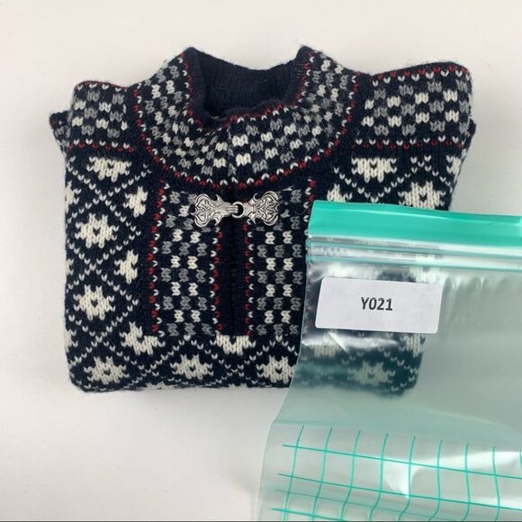 Birasi Kids 100% Wool Fair Isle Sweater - Picture 7 of 7